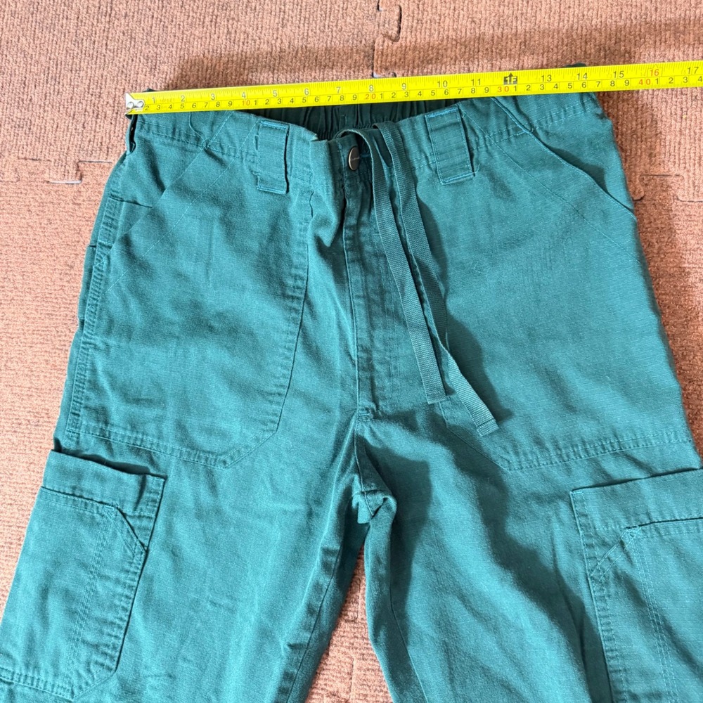 Carhartt Medical Scrub Pants Womens Regular Forest Green Ripstop Cargo C54108 A+ - Picture 4 of 9